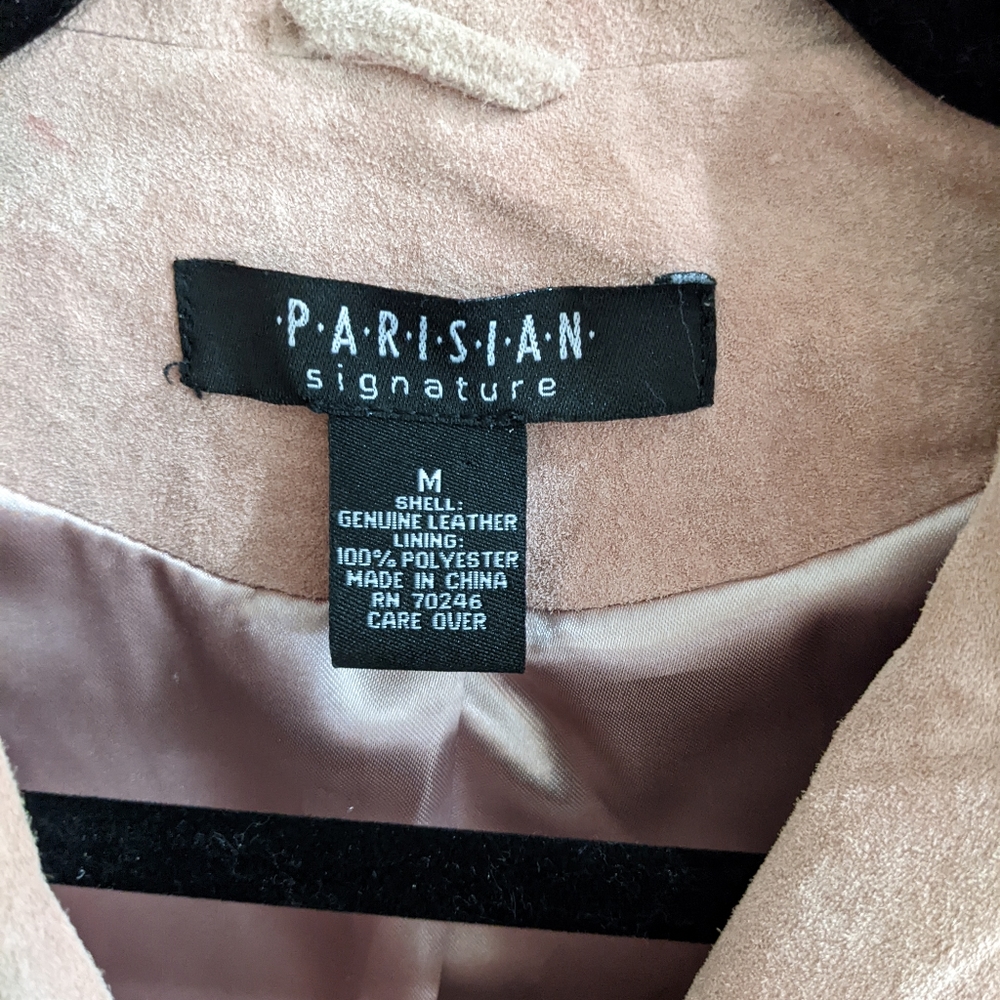 Parisan Signature Blush Leather Jacket - Picture 5 of 12
